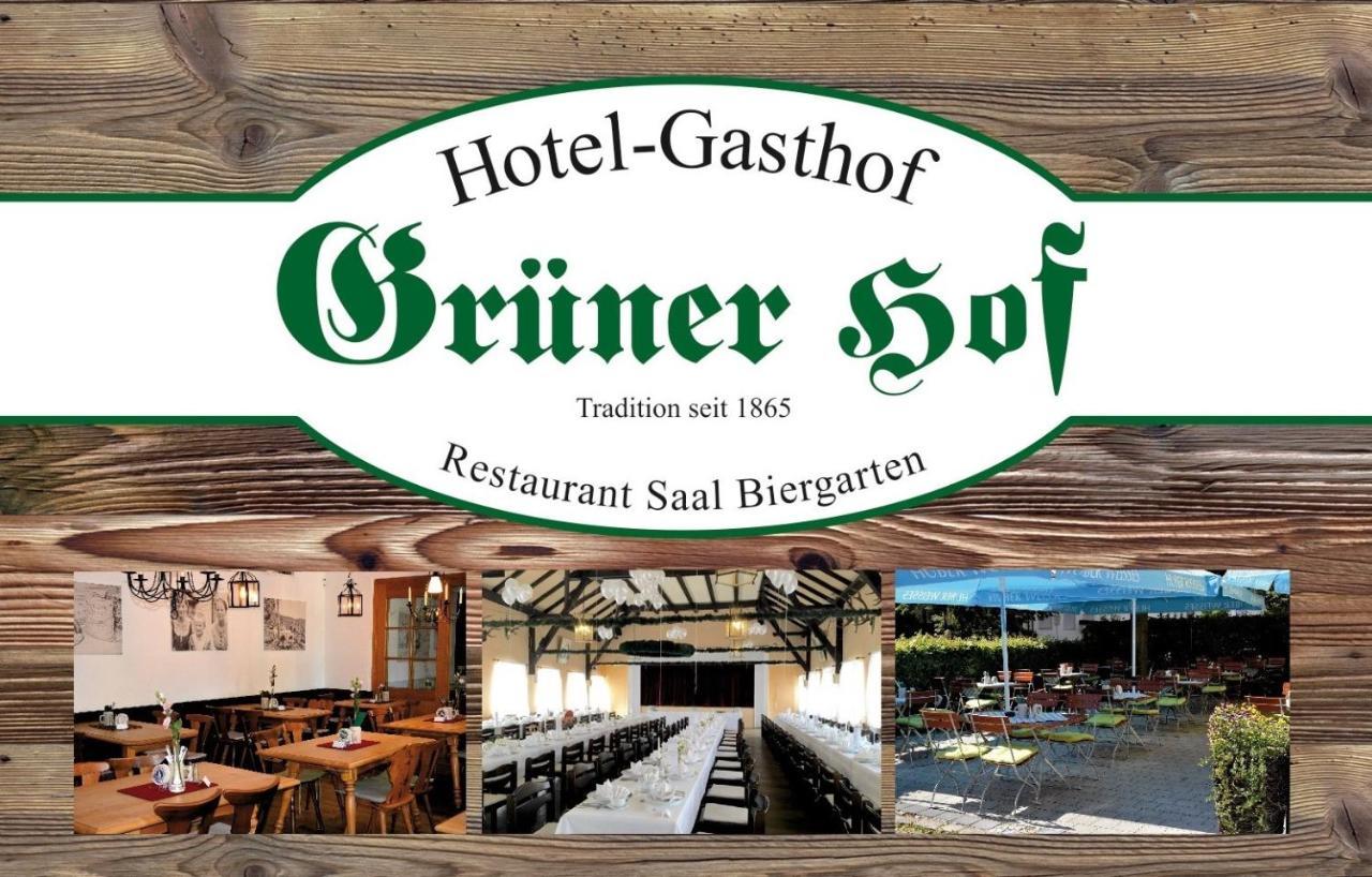 Hotel-Gasthof Gruener Hof Freising Buitenkant foto