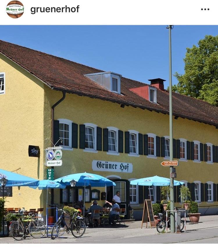 Hotel-Gasthof Gruener Hof Freising Buitenkant foto